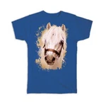 Gift T-shirt : White Horse Classic Drawing Artistic Paint Farm Animal New. Price: $19.99.