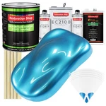 Electric Blue Metallic Low Voc Urethane Paint Gallon Kit & European Clear Coat New. Price: $436.99.