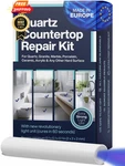 Quartz Countertop Repair Kit Diy (3 Clear, White Acrylic & Dark Color New. Price: $46.99.