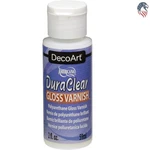 2OZ Blue Gloss Varnish By Decoart - Ideal For Interior And Exterior Projects New. Price: $7.64.