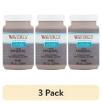 (3 Pack) Waverly Inspirations Chalk Paint, Ultra Matte, Mineral, 8 Fl Oz New. Price: $26.17.