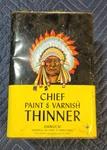 Vintage Chief & Varnish Thinner 1-GALLON Metal Can Chicago Paints Inc Usa Used. Price: $179.99.