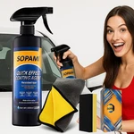 Sopami Car Coating Spray - 16.9 Fl Oz Waterless Ceramic Wax (500ML) New. Price: $27.99.