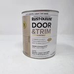 Rust-oleum 369389 Door & Trim Satin White 30 Oz With Stops Dented Can New. Price: $18.99.