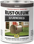 Rust-oleum 7213502 Hammered Metal Finish, Silver, Quart New. Price: $35.99.