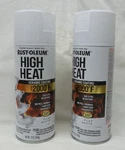 Rust-oleum Specialty Flat White High Heat Spray Paint 12 Oz Ceramic Coating New. Price: $14.95.