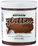 Rust-oleum 360222 Glitter Interior Wall Paint Copper 28OZ New. Price: $37.72.
