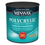 1 Qt Minwax 64444 Clear Polycrylic Water-based Protective Finish Semi-gloss New. Price: $33.71.