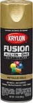 Krylon Fusion All-in-one Adhesive Spray Paint For Indoor/outdoor Use, 12 Oz, Gol New. Price: $10.95.