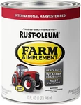 Rust-oleum 280109 Farm & Implement Enamel Paint Quart Ih Red, Pack New. Price: $30.25.