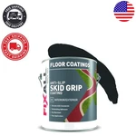 Jet Black Skid Grip Paint 1 Gallon Anti-slip Coating For Outdoor Safety Areas New. Price: $76.99.