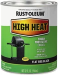 Rust-oleum 7778502 High Heat Brush Protective Enamel Paint, Quart, Flat Bbq Blac New. Price: $66.62.