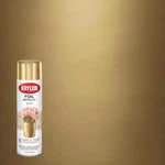 Krylon K01050000 Metallic Spray Paint Foil High Gloss Gold 8 Oz New. Price: $10.41.