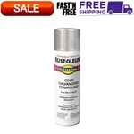 Cold Gray, Rust-oleum Professional Galvanizing Compound Spray Paint, 20 Oz New. Price: $11.99.