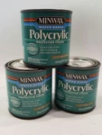 Minwax 24444 Polycrylic Clear Semi Gloss Protect Finish 1/2 Pint W/based QTY-3 New. Price: $29.22.