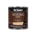 Old Masters Semi-transparent Clear Oil-based Wiping Stain 0.5 Pt 11116 New. Price: $20.99.