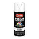 Krylon Fusion K02753007 ALL-IN-1 Spray Paint For Indoor/outdoor Use, Satin White New. Price: $16.26.