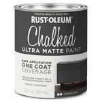 Rust Oleum Chalked Paint 30 Ounce Charcoal Ultra Matte Finish For Diy Projects New. Price: $31.09.