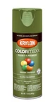 Krylon Colormaxx Spray Paint + Primer, Gloss Seaweed, 12 Oz., Indoor And Outdoor New. Price: $13.95.