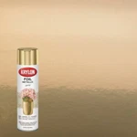 (12)- Krylon 8 Oz. Premium Foil Metallic Gold Spray Paint Model: K01050007 New. Price: $132.38.
