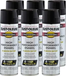 7578838-6PK Professional High Performance Enamel Spray Paint, 15 Oz, Flat Black, New. Price: $76.38.