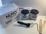 New Nib Giani Nuvo - Cabinet Paint Cocoa Couture Deep Brown 62OZ Kit Open. Price: $45.95.