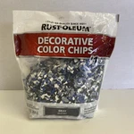 Nip Rust-oleum Grey Blend Decorative Color Chips 1 Lb. New. Price: $12.99.