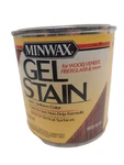 Minwax Gel Stain, Red Elm, Interior Wood, 1/2 Pint New. Price: $42.98.