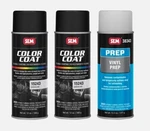 Sem Pack 15243 Color Coat Satin Black + Vinyl Prep Restoration Kit New. Price: $75.72.