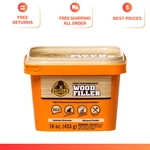 Gorilla 16 Oz Natural Wood Filler Tub All Purpose, Paintable, Sandable New. Price: $12.09.