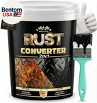 2 1 Rust Converter & Primer, 35 Oz Black Reformer Paint Metal, New. Price: $45.86.