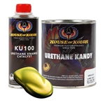 House Of Kolor UK02 Lime Gold Urethane Kandy Quart Kit W/ Catalyst New. Price: $191.40.