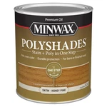 Minwax Polyshades Honey Pine Wood Stain And Polyurethane Combo 1 Quart. Price: $24.99.