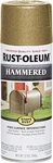 7210830 Stops Rust Hammered Spray Paint, 12 Oz, Gold New. Price: $31.99.
