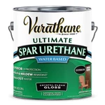 Varathane Water-based Ultimate Exterior Spar Urethane Gloss Gal. Price: $88.99.