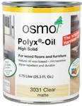 Osmo Polyx-oil 3031 Clear Matte .75 Liter New. Price: $79.93.
