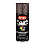 Krylon Fusion K02785007 ALL-IN-1 Spray Paint For In/outdoor Hammered Brown 12 Oz New. Price: $17.32.