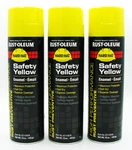 3 Pk Rust-oleum 15-OZ Safety Yellow Hard Hat Spray Paint High Performance Enamel New. Price: $23.68.