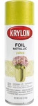 Krylon Premium Metallic Foil Spray Paint 6OZ Yellow New. Price: $17.85.