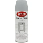 Krylon 12 Ounce Chalky Finish Spray Paint Misty Gray Fast Drying Durable New. Price: $15.29.
