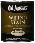 Old Masters 13004 Wiping Stain, American Walnut - Wood Finish New. Price: $45.40.