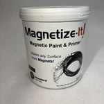 Magnetize-it! Magnetic Paint &primer 32 Oz. New Grey Allows Any Surface. Price: $17.95.