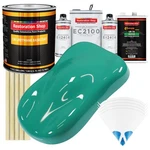 Tropical Turquoise Auto Paint Urethane Basecoat Gallon Kit & European Clear New. Price: $412.99.