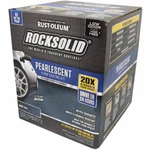 Rust-oleum Rocksolid Pearlescent Floor Coating Smoky Blue 1 Car Garage Kit New. Price: $225.96.