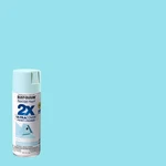Rust-oleum 249085 2X Ultra Cover Satin Aqua Spray Paint 12 Oz. (pack Of 6) New. Price: $44.09.