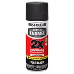 Rust-oleum 271918 12 Oz. Flat Black Auto Body Paint/primer New. Price: $10.49.