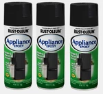 3 Rust-oleum Specialty Gloss Black Appliance Epoxy For Metal Stops 12OZ New. Price: $32.63.