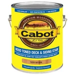 Cabot Samuel 19200-07 Gallon Natural Voc Wood Toned Deck & Siding Stain New. Price: $76.33.