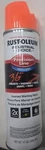 Rust-oleum Red Orange Inverted Marking Spray Paint 17OZ New. Price: $6.00.