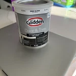 Glidden Door And Trim Interior Exterior Gel Paint High Gloss Black New. Price: $20.05.